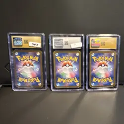 Pokemon TeraStal Fest ex Holo Card Lot Glaceon Flareon Sylveon Japanese 3 CGC 10 - Image 2