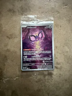Pecharunt SVP129 Pokemon Center Stamped Black Star Promo Card (Sealed) - Image 1