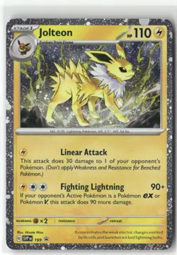 Pokemon Jolteon - (Cosmos Holo) Rare SV: Scarlet & Violet Promo Cards 169 NM - Image 1
