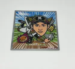 Roki Sasaki 2020 Lotte Bikkuriman True Rookie Sticker baseball Other 3 cards - Image 1