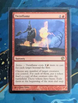 MTG Twinflame - NM - Journey into Nyx - Image 1