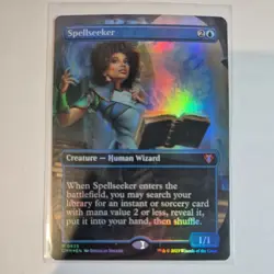 Spellseeker (Borderless) Commander Masters Foil - Image 1