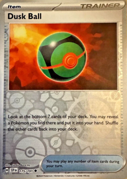 Dusk Ball - Reverse Holo - Surging Sparks - Pokemon TCG - 175/191 - Image 1