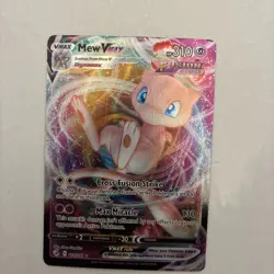 Pokemon TCG Mew VMAX 114/264 Swsh08: Fusion Strike Holo Ultra Rare - Image 1