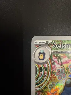 Seismitoad 105/086 Pokemon TCG SV Black Bolt NM - Image 5