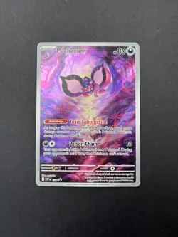 Pokemon TCG Pecharunt SVP 129 Black Star Promo - Image 1