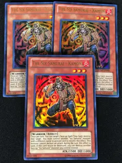 Yugioh The Six Samurai Kamon RYMP-EN089 Ultra x3 (LP) - Image 1