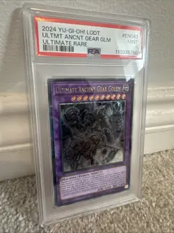 Yu-Gi-Oh - Ultimate Ancient Gear Golem - LODT-EN043 - Ultimate Rare - PSA 9 - Image 1