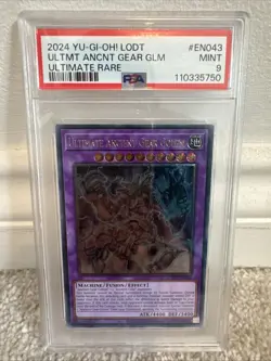 Yu-Gi-Oh - Ultimate Ancient Gear Golem - LODT-EN043 - Ultimate Rare - PSA 9 - Image 2