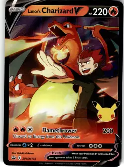 Lance's Charizard V - Promo SWSH: Sword & Shield Promo Cards SWSH133 LP - Image 1