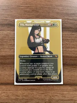 Tifa, Martial Artist (Borderless) Regular - Final Fantasy - MTG English - Image 1
