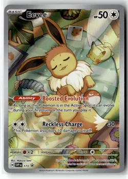 Eevee ⭐ 173 Holo Promo Scarlet & Violet 2023 Pokemon NM - Image 1