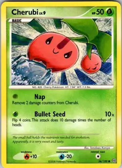 Pokemon | Stormfront | Cherubi | 56/100 | Normal | NM - Image 1