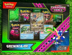Pokemon Shrouded Fable Greninja ex 132 SIR Box - Image 1