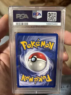 1999 Pokemon Base Set Unlimited Pokemon Breeder #76 PSA 9 - Image 2