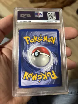 1999 Pokemon Base Set Unlimited Pokemon Breeder #76 PSA 9 - Image 3