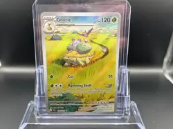 Grotle Illustration Rare Holo - 164/162 - Temporal Forces Pokemon 2024 - Image 1