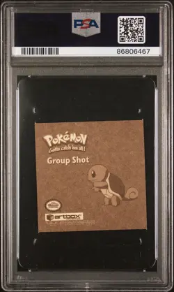 Pokemon Artbox 1999 Sticker Series 1 Group Shot Rare Gold Sticker G14 PSA 10 POP - Image 2