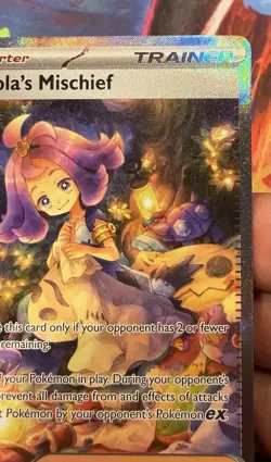 Pokemon Acerola's Mischief Special Illustration rare 183/132 READ DESCRIPTION - Image 3