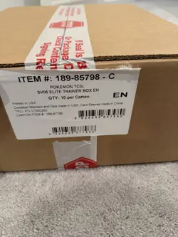 Pokemon SV06 Twilight Masquerade Elite Trainer Box Case 10 Boxes)Factory Sealed - Image 1