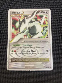 Pokemon ARCEUS LV.X DP56 (Holo Rare) Diamond and Pearl Promos - HP/Heavy Play - Image 1