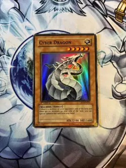 (7) YUGIOH CYBER DRAGON CRV-EN015 SUPER 1st HP - Image 1