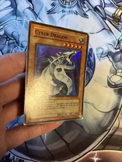 (7) YUGIOH CYBER DRAGON CRV-EN015 SUPER 1st HP - Image 3