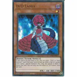 D/D Lamia GFP2-EN077 1st Edition Ultra Rare :YuGiOh Trading Card Game TCG - Image 1