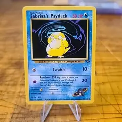 Sabrina's Psyduck Gym Challenge 99/132 Regular Non-Holo Card - Image 1