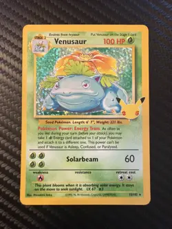 Venusaur 15/102 Pokemon Celebrations Classic Collection Holo Card - Image 1