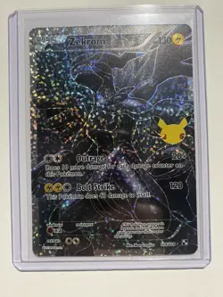 Zekrom 114/114 Celebrations NM-Pokemon TCG-Full Art Holo Rare Card - Image 1
