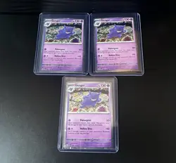 3X-Gengar 094/165 SV:151 Sam’s Club Exclusive Cosmo Holo Promo NEAR MINT CARDS - Image 1