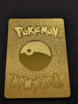 Gengar VMAX 320HP Single Strike Fear And Panic Gold Foil Fan Art Pokemon Card - Image 2