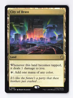 City of Brass 0062 (R) MTG Commander Teenage Mutant Ninja Turtles (TMC) - Image 1