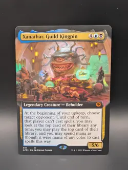 MTG - Xanathar, Guild Kingpin - EXTENDED ART - AFR #391 - Mythic - Image 1