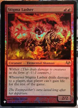 mtg magic Stigma Lasher FOIL mystery booster MB ENGLISH Flagellateur stigmatique - Image 1