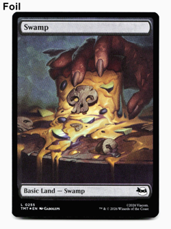 x4 Swamp (Foil) 0255 TMT [Teenage Mutant Ninja Turtles] TMNT MTG - PLAYSET 💀 - Image 2