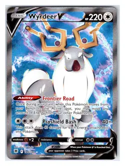 Pokemon TCG - Wyrdeer V (Full Art) - SWSH10: Astral Radiance 180/189 Ultra Rare - Image 1