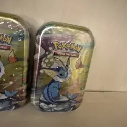 Pokemon TCG Mini Tin Prismatic Evolutions lot of 3 tins - Image 4