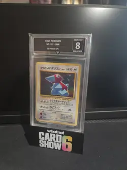 Pokemon Japanese CD Promo Cool Porygon No. 137 Grt Graded 8 Near Mint - Image 1