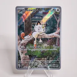 Meowth 106/094 IR Phantasmal Flames English Pokemon TCG - MINT - Image 1