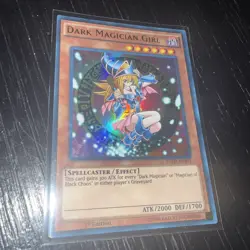 Yu-Gi-Oh! Dark Magician Girl YGLD-ENB03 Ultra Rare 1st Edition LP - Image 1