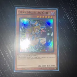 Yu-Gi-Oh! Dark Magician Girl YGLD-ENB03 Ultra Rare 1st Edition LP - Image 2