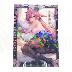 Goddess Story - Yae Miko - Butterfly Dream Anime Waifu Card CCG - Image 1