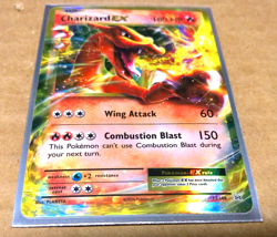 2016 Pokemon Charizard EX 12/108 Holo Card - Image 1