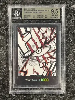 DON!! Card (Shanks) Premium Booster -The Best- Vol. 2 Foil BGS 9.5 - Image 1