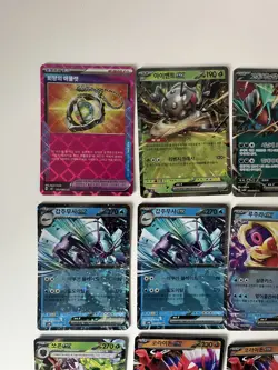 Pokemon TCG Korean Holo EX Mixed Lot - 15 Cards - Image 2