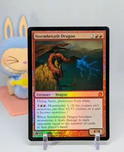 Stormbreath Dragon ✨Foil NM✨ Theros Magic The Gathering MTG 143 - Image 1