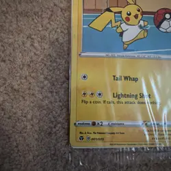 Pikachu On The Ball Pokemon 2020 Futsal Promo UK Exclusive Sealed 001/005 - Image 4