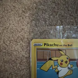 Pikachu On The Ball Pokemon 2020 Futsal Promo UK Exclusive Sealed 001/005 - Image 5